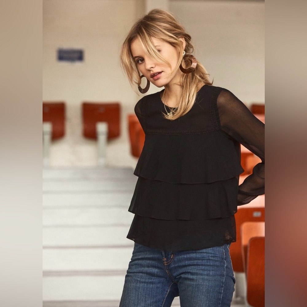 Sezane Serena Blouse
